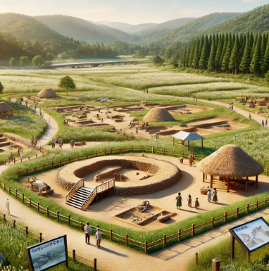 연천 전곡리 유적 사진