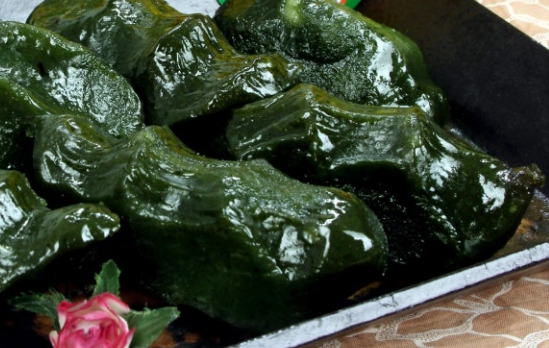 한국의 떡 종류 모시떡