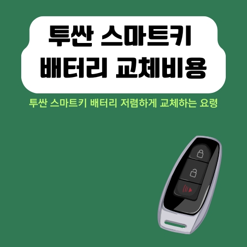 썸네일_투싼_자동차_리모컨_건전지_교환방법