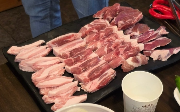 (제주 5월) 숙성 특수부위 맛집, 하은이네 뽈살집 (&김밥)