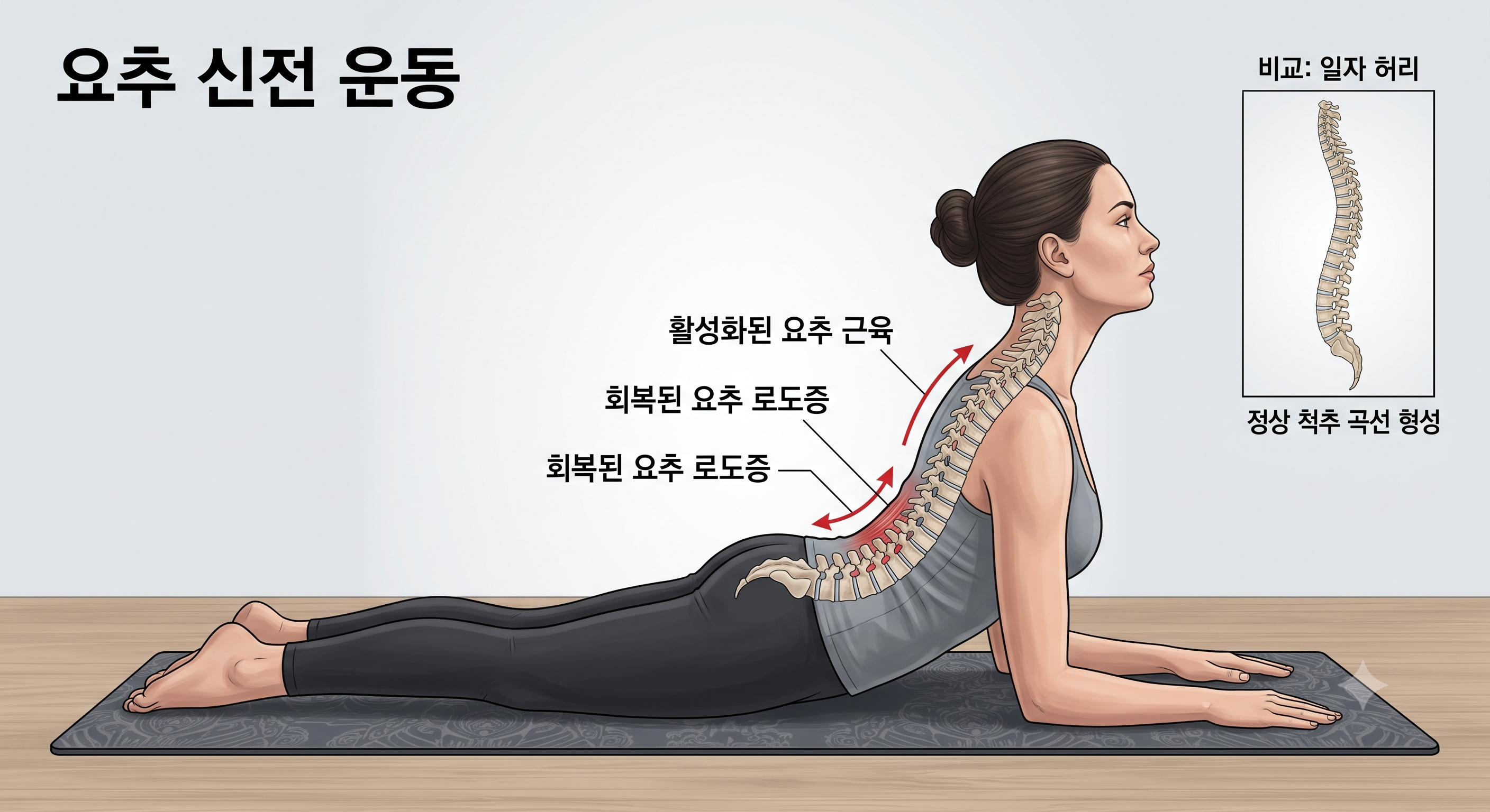 엎드려 상체를 세우는 운동
