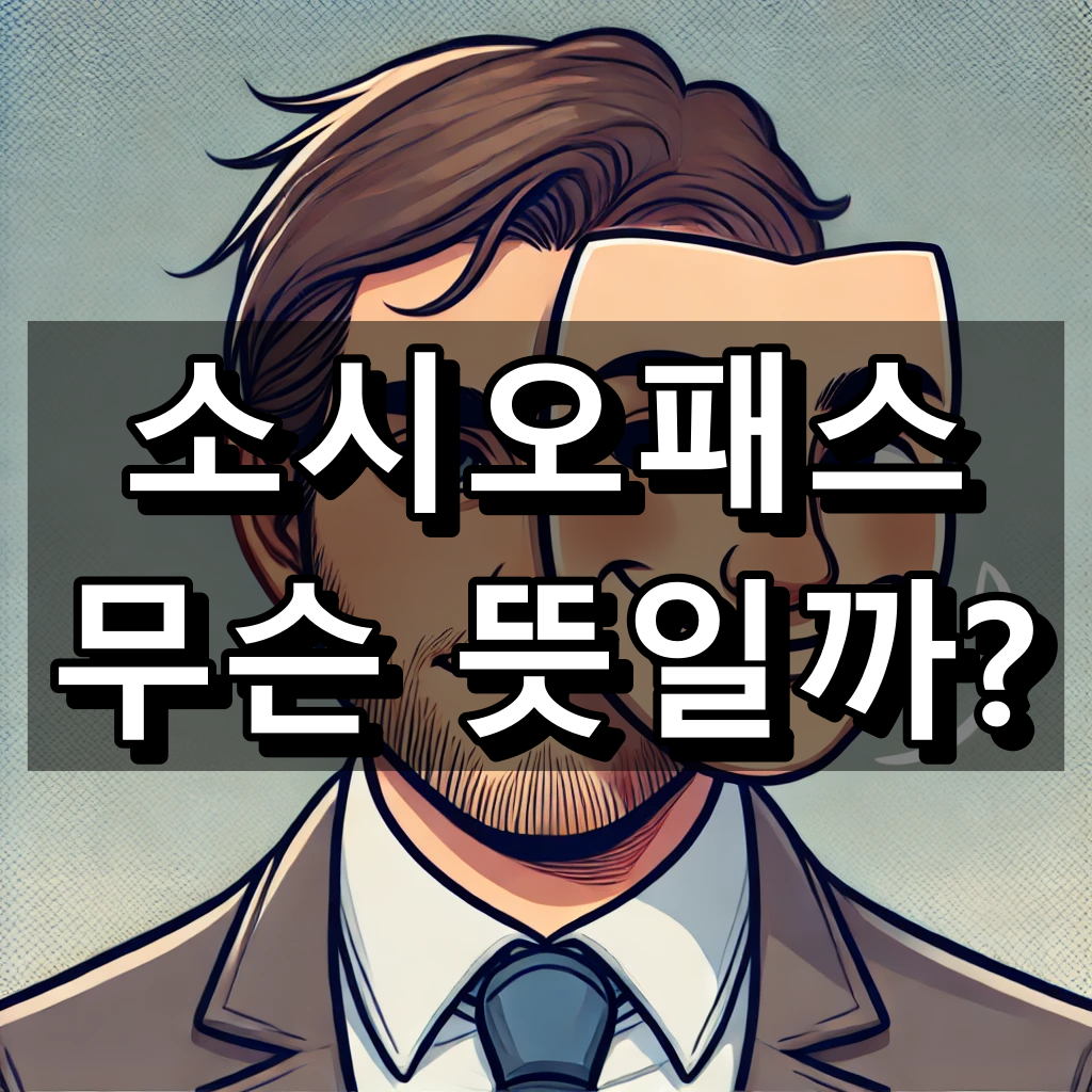 소시오패스 뜻 대표 이미지