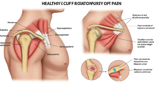 회전근개 파열의 원인