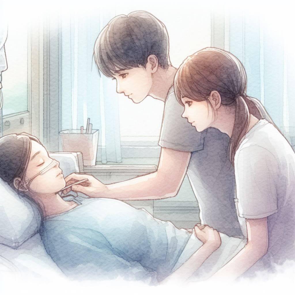 연명치료 거부 신청