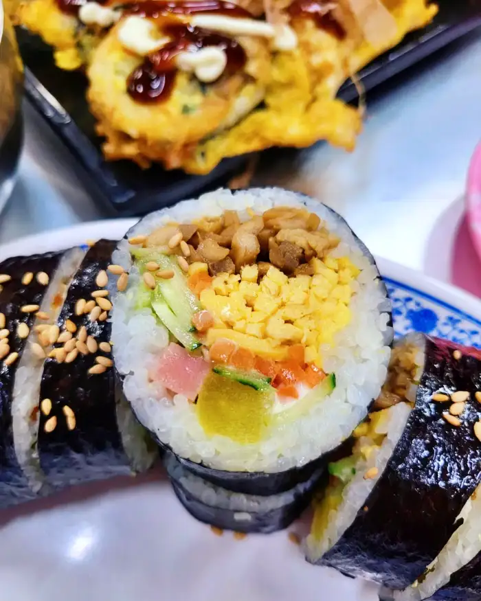 생방송 오늘저녁 대구 서문시장 오코노미김밥 맛집