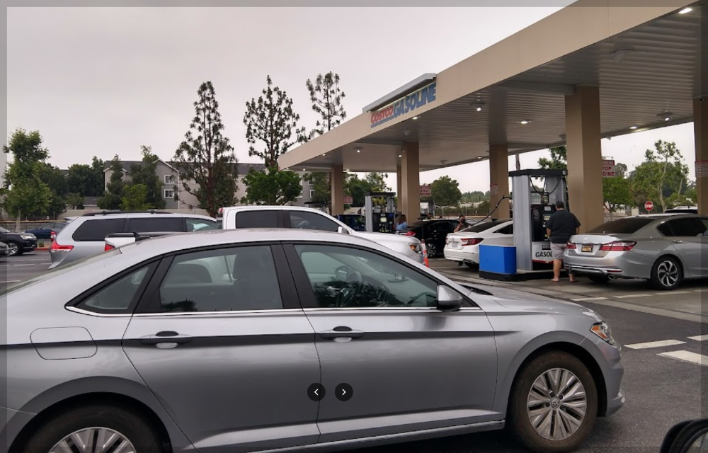 미국 코스트코에서 기름 넣기