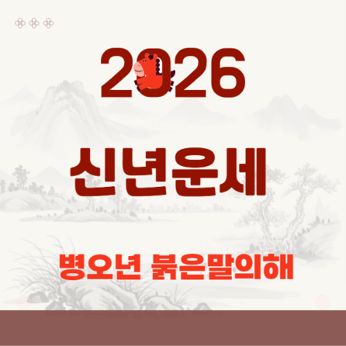 2026년 신년운세 무료로 미리 확인하는 법
