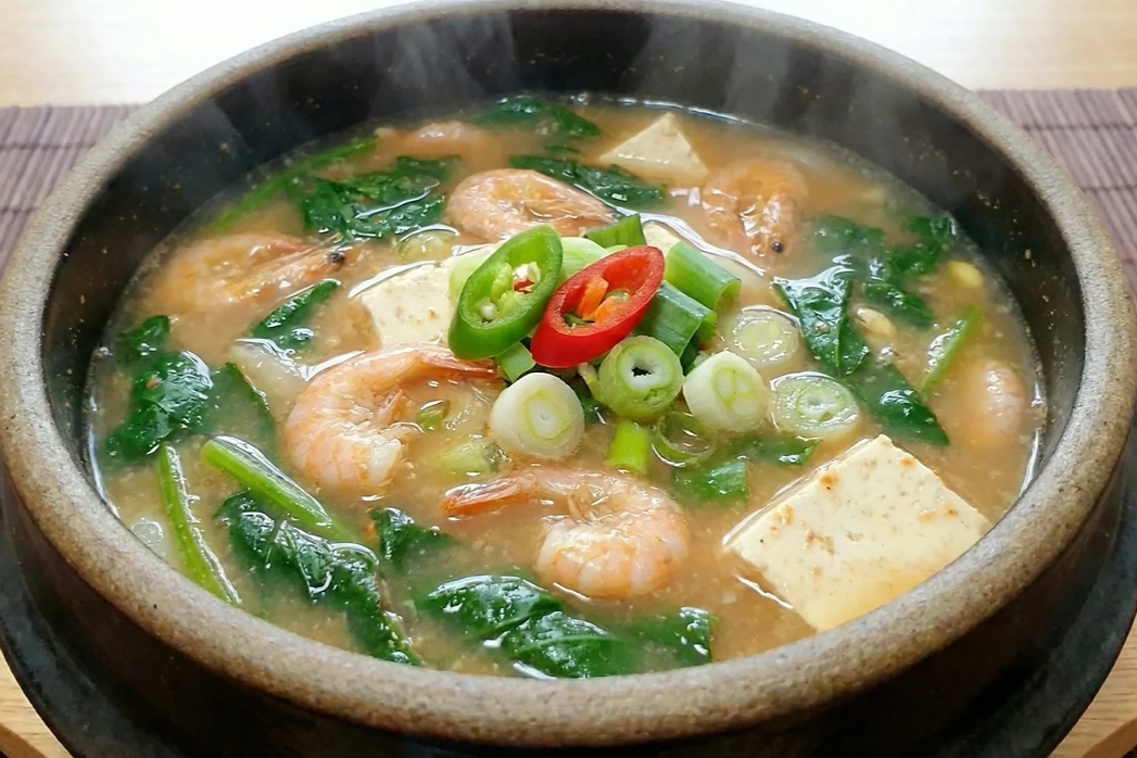 시금치 된장국 맛있게 끓이는 방법