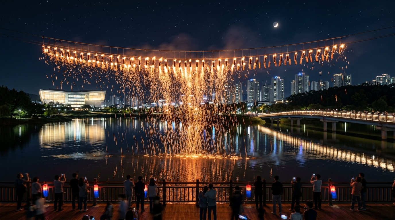 2026 세종낙화축제 가이드: 일정, 명당 및 국립세종수목원 무료 혜택 총정리