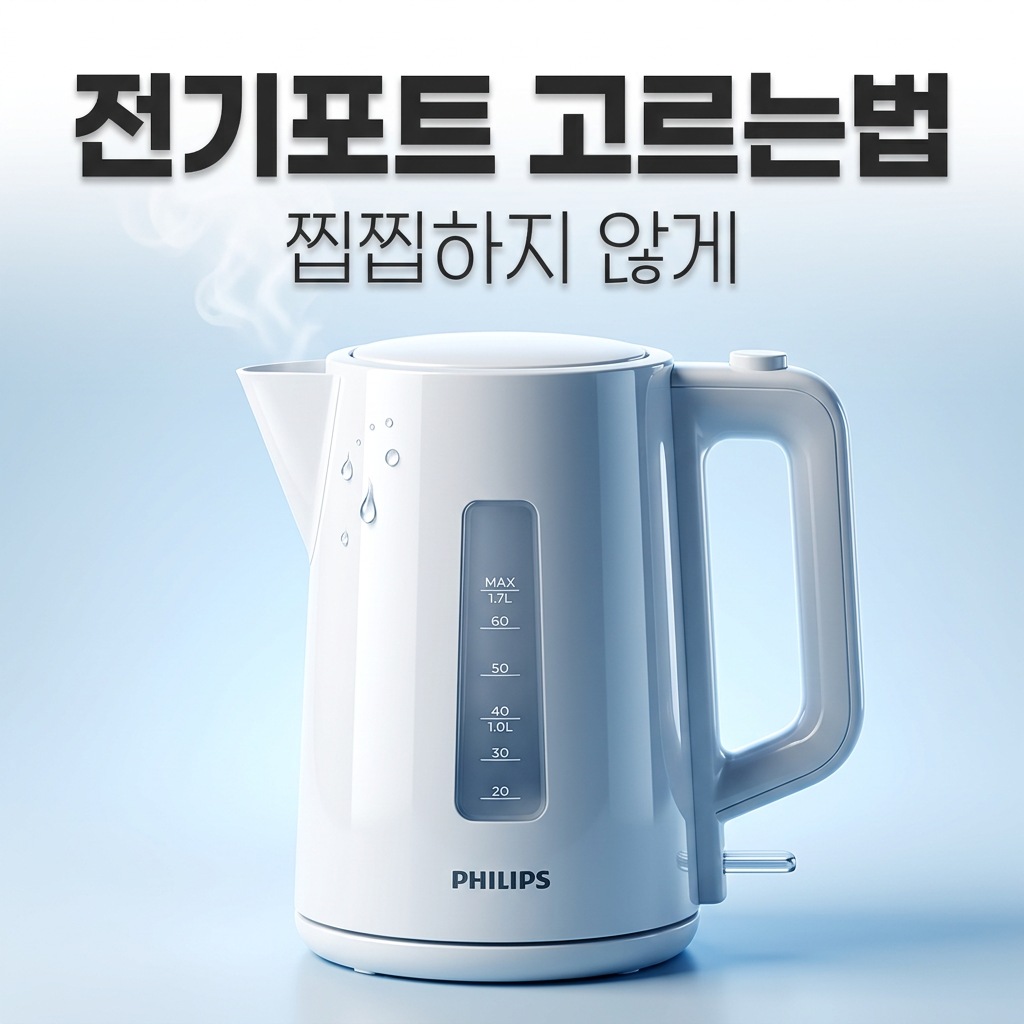 전기포트 고르는법 구매전 비교
