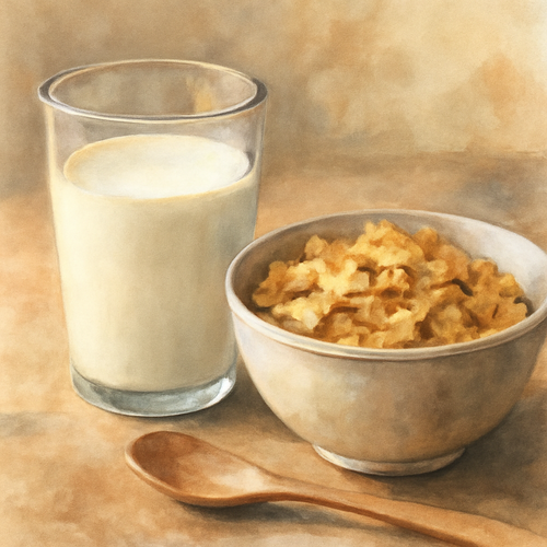 우유-단백질-칼슘