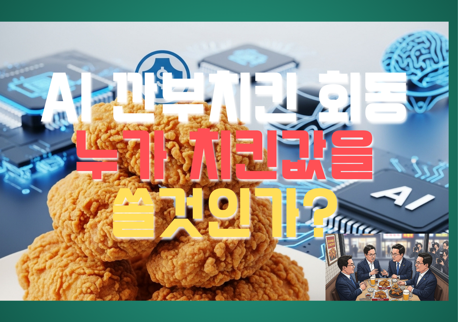 AI 최고부자들의 치킨값전쟁