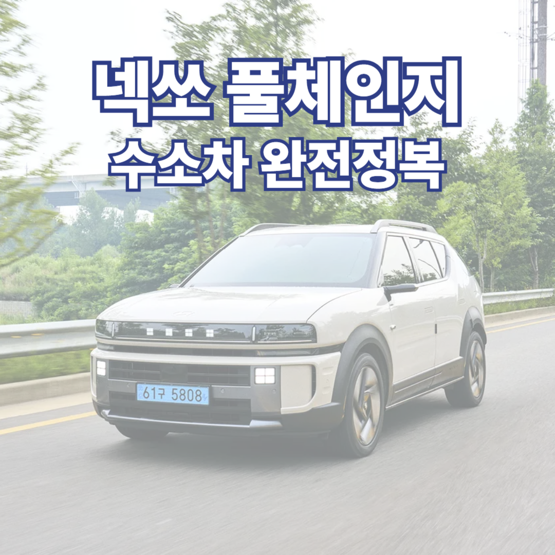 넥쏘 풀체인지 수소차 완전정복