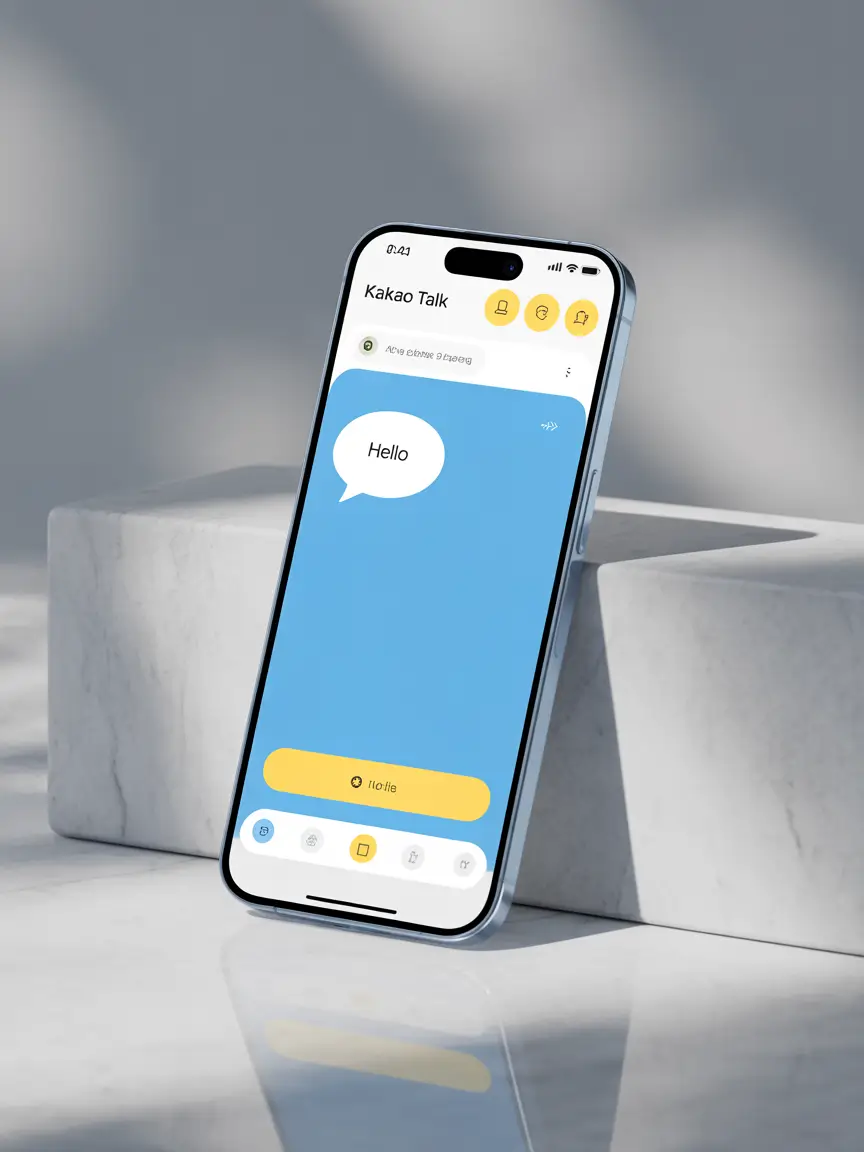 카카오톡 업데이트 원상복구