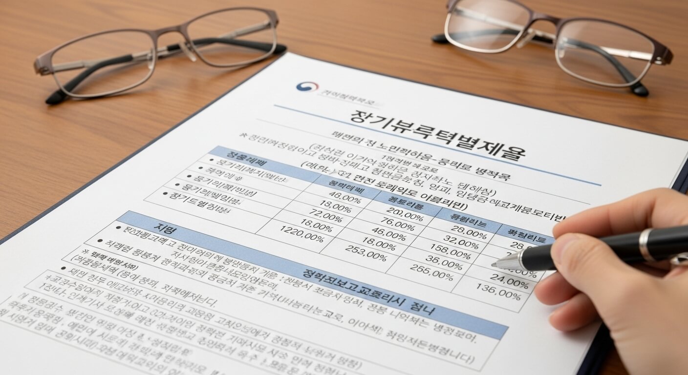 장기보유 특별공제율