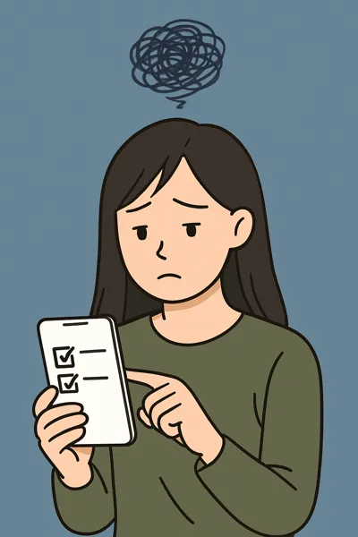 간단한 우울증 자가진단 도구