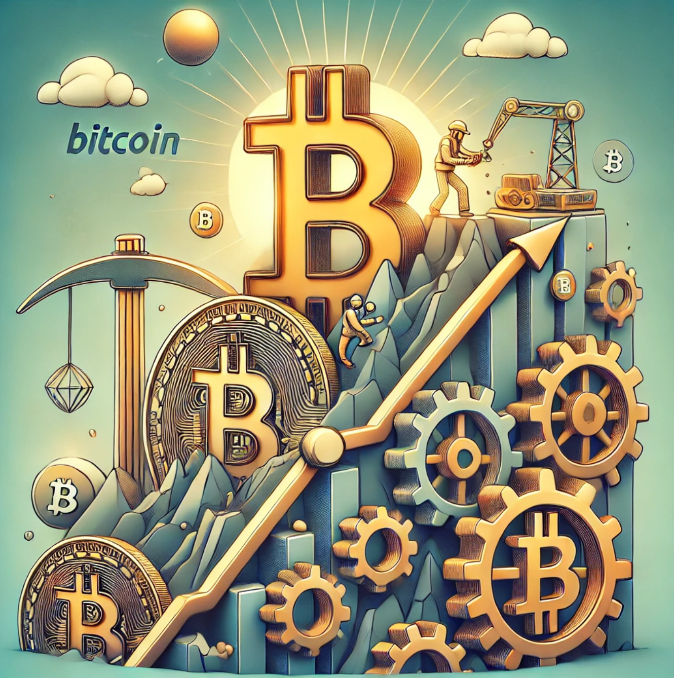 비트코인 채굴 난이도 변화