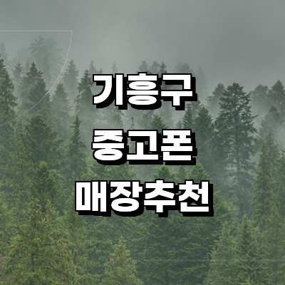 용인 기흥구 중고폰