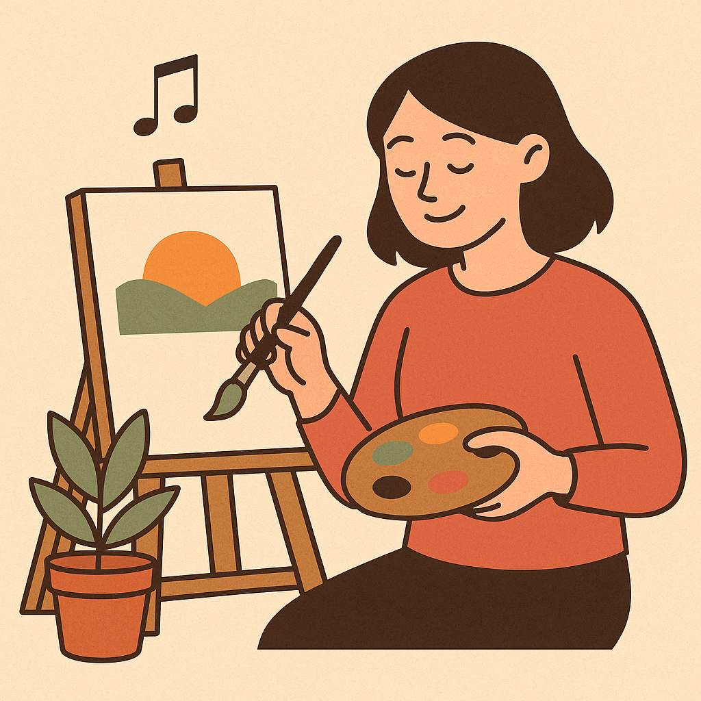 취미 생활 관련 사진