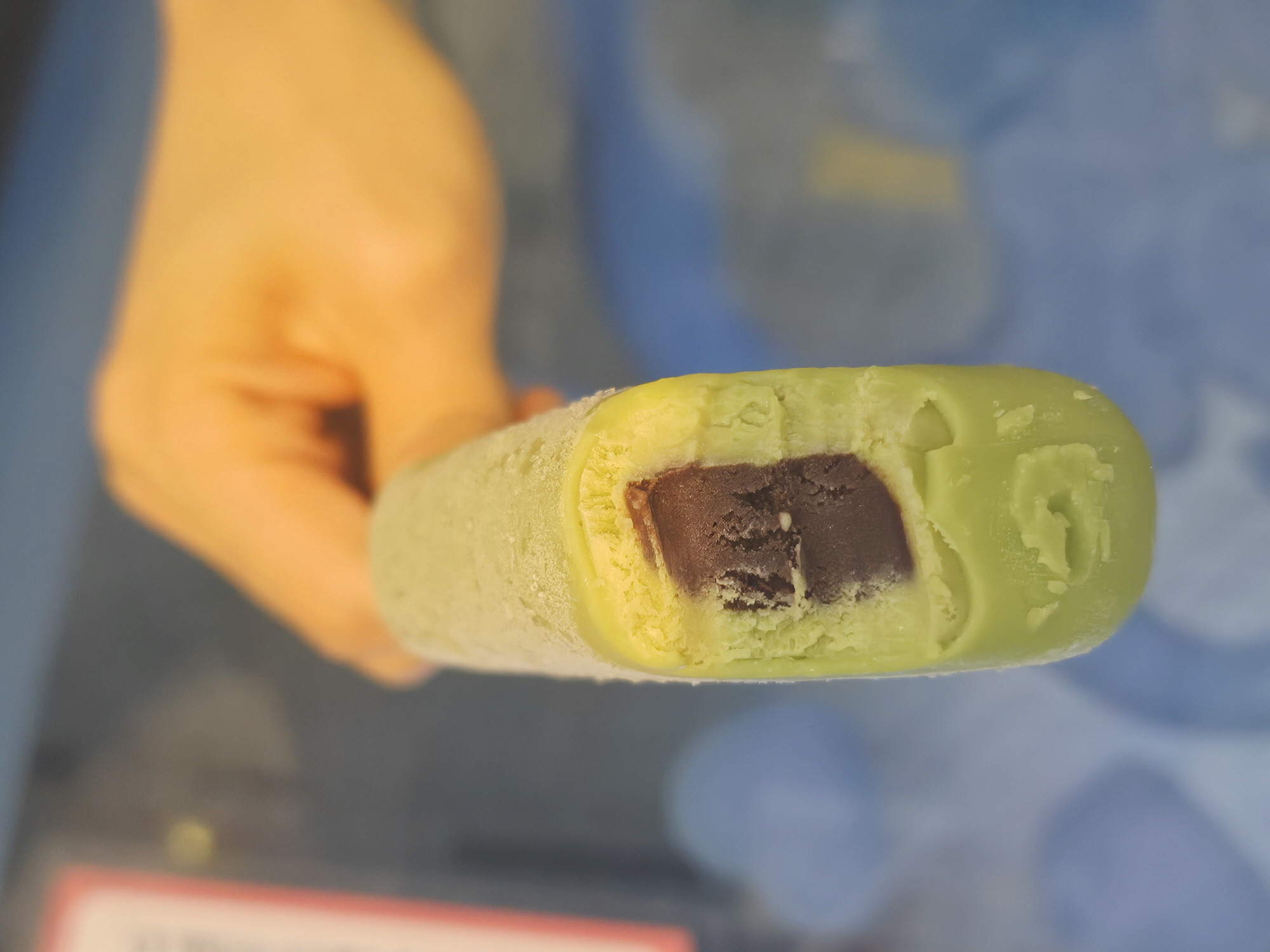 본젤라또 녹차초코바