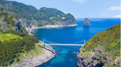 울릉도 - 나리분지, 전망대, 관음도