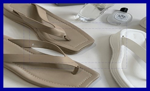 샌들과 매치되는 린넨 와이드 팬츠