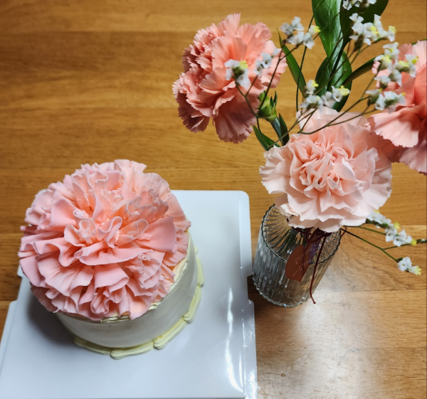 카네이션 케이크