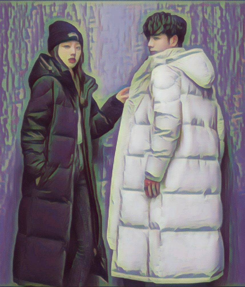 롱패딩 이미지