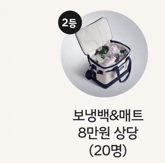2등 보냉백-매트