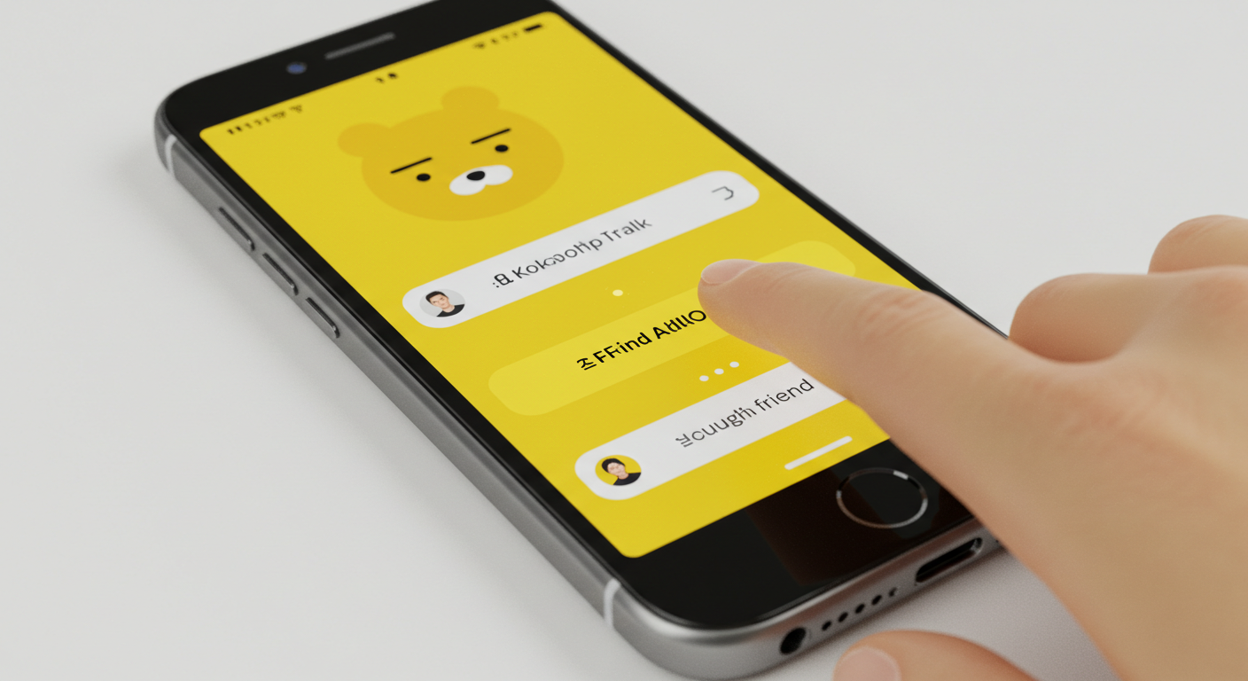 카카오톡 친구추가