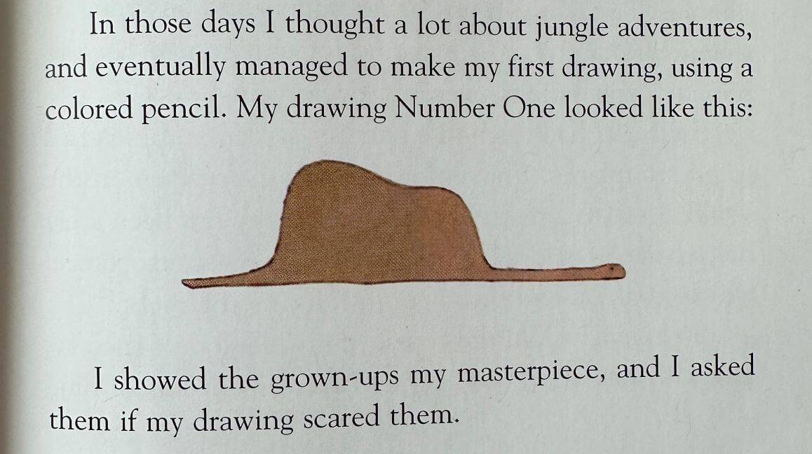 어린-왕자-속-화자가-그린-보아뱀-그림