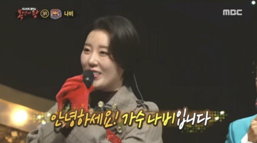 나비 복면가왕 출연
