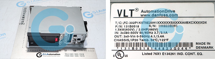 Danfoss, FC-302P1K5T5E20H1