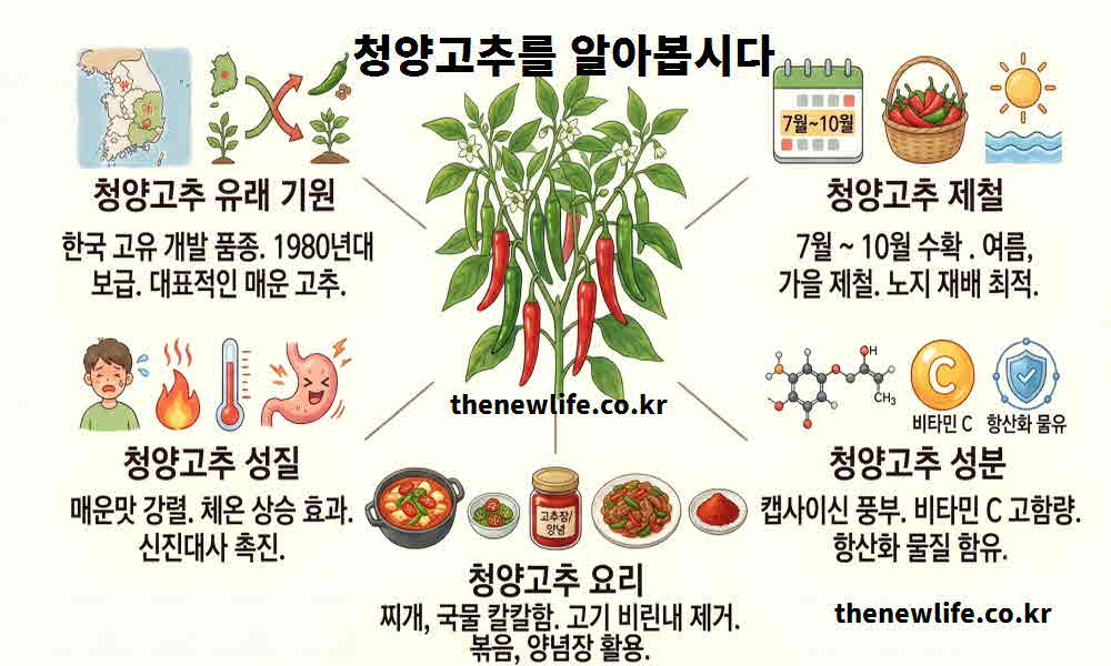 청양고추 효능 기본 정보