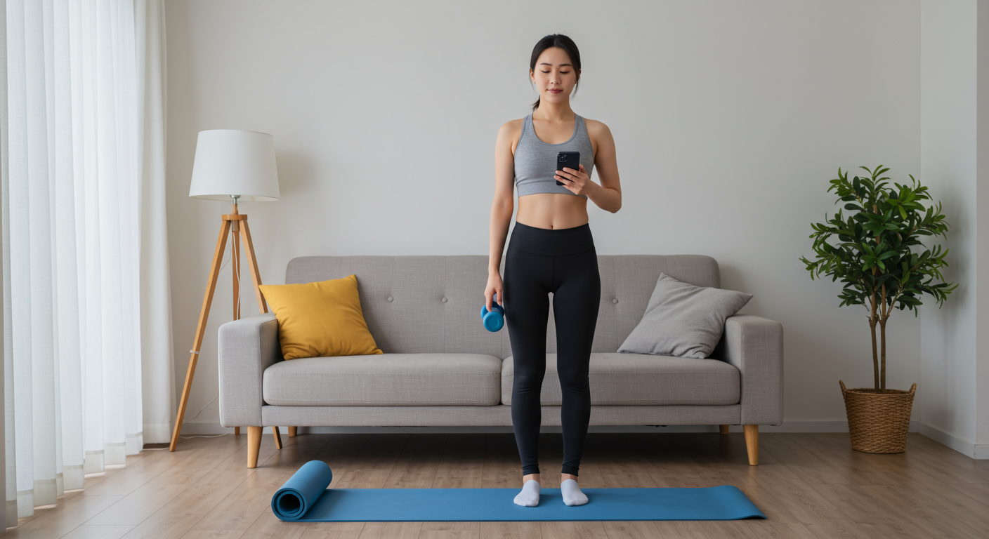 초보자 홈트레이닝 기초운동 가이드