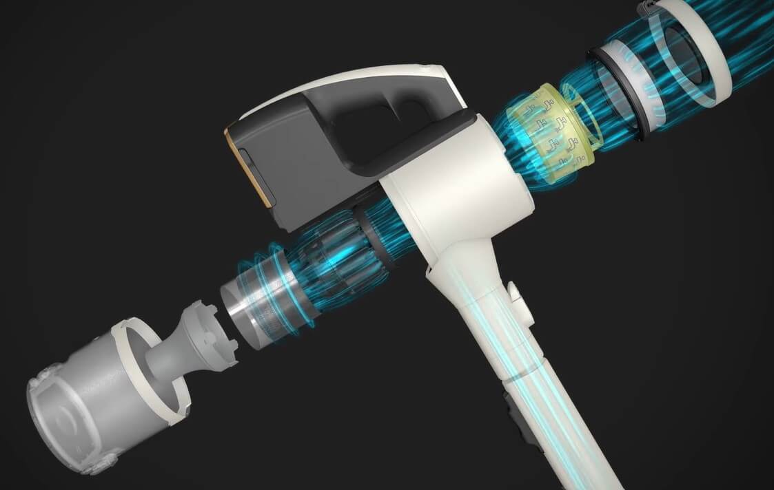 최대 280W 강력한 흡입력