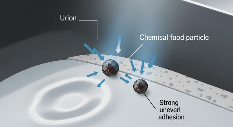 표면 흡착 및 경화