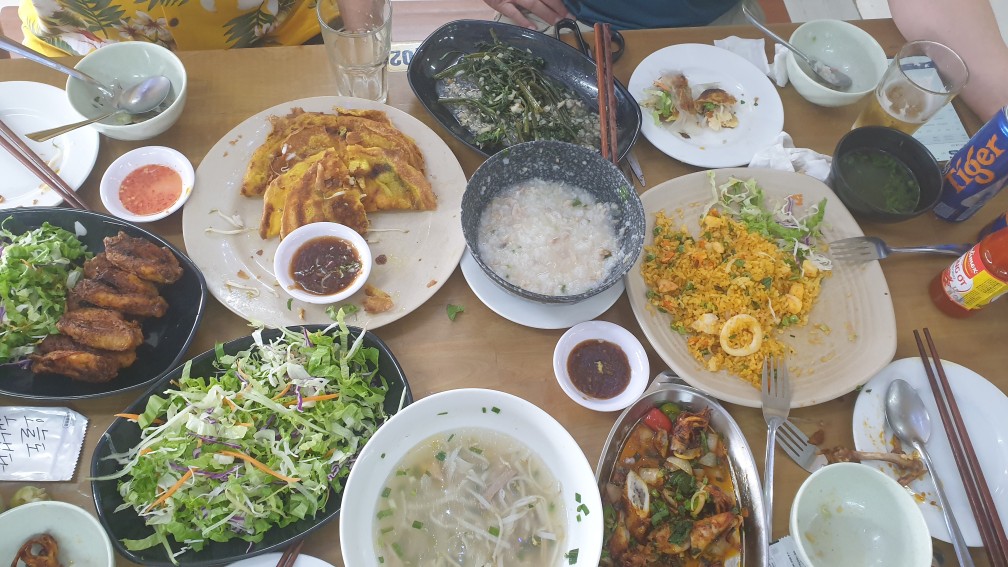 다낭 환전 팁 다낭음식, 반쎄오