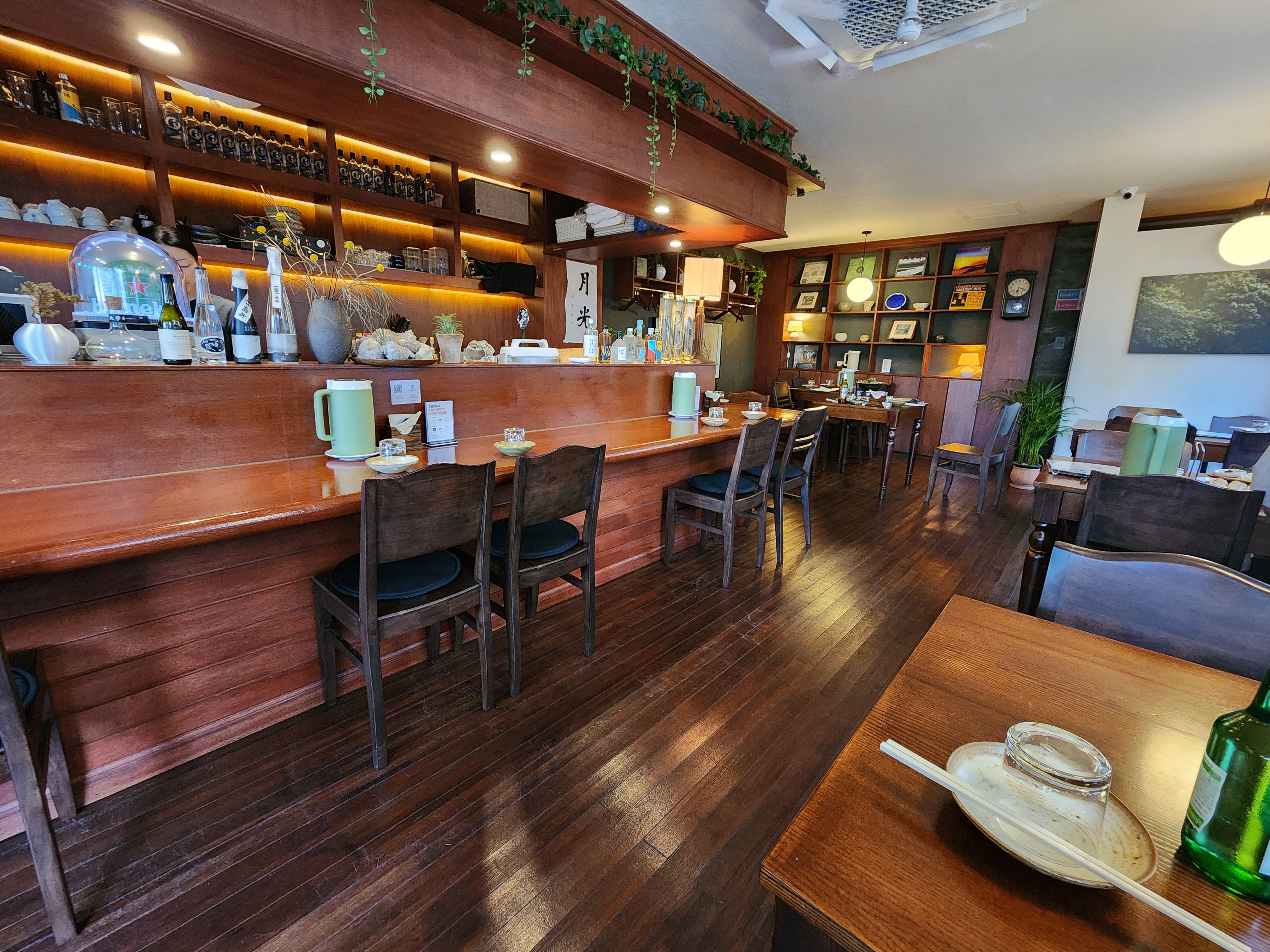 이자카야 문광 내부 모습