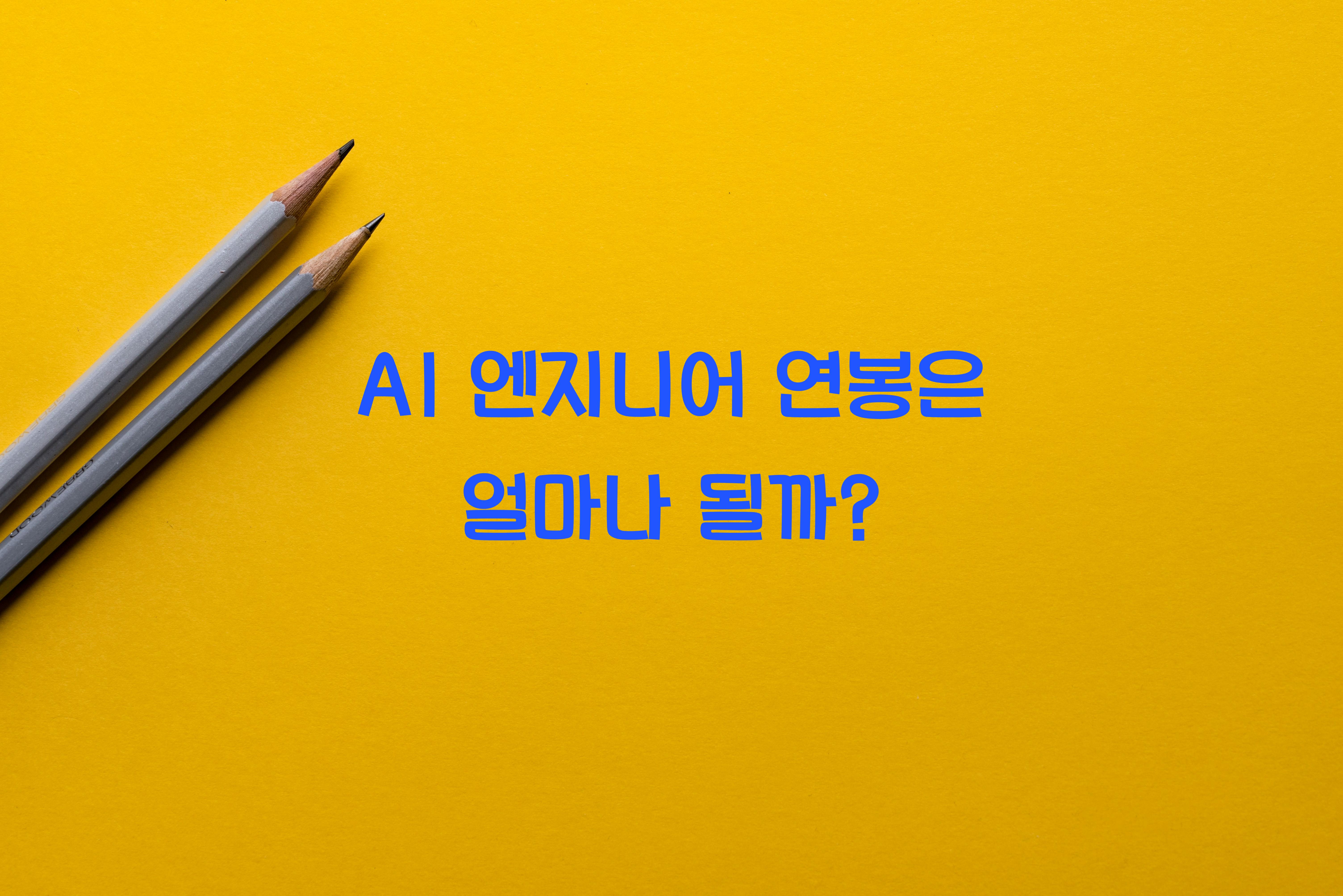 AI 엔지니어 연봉