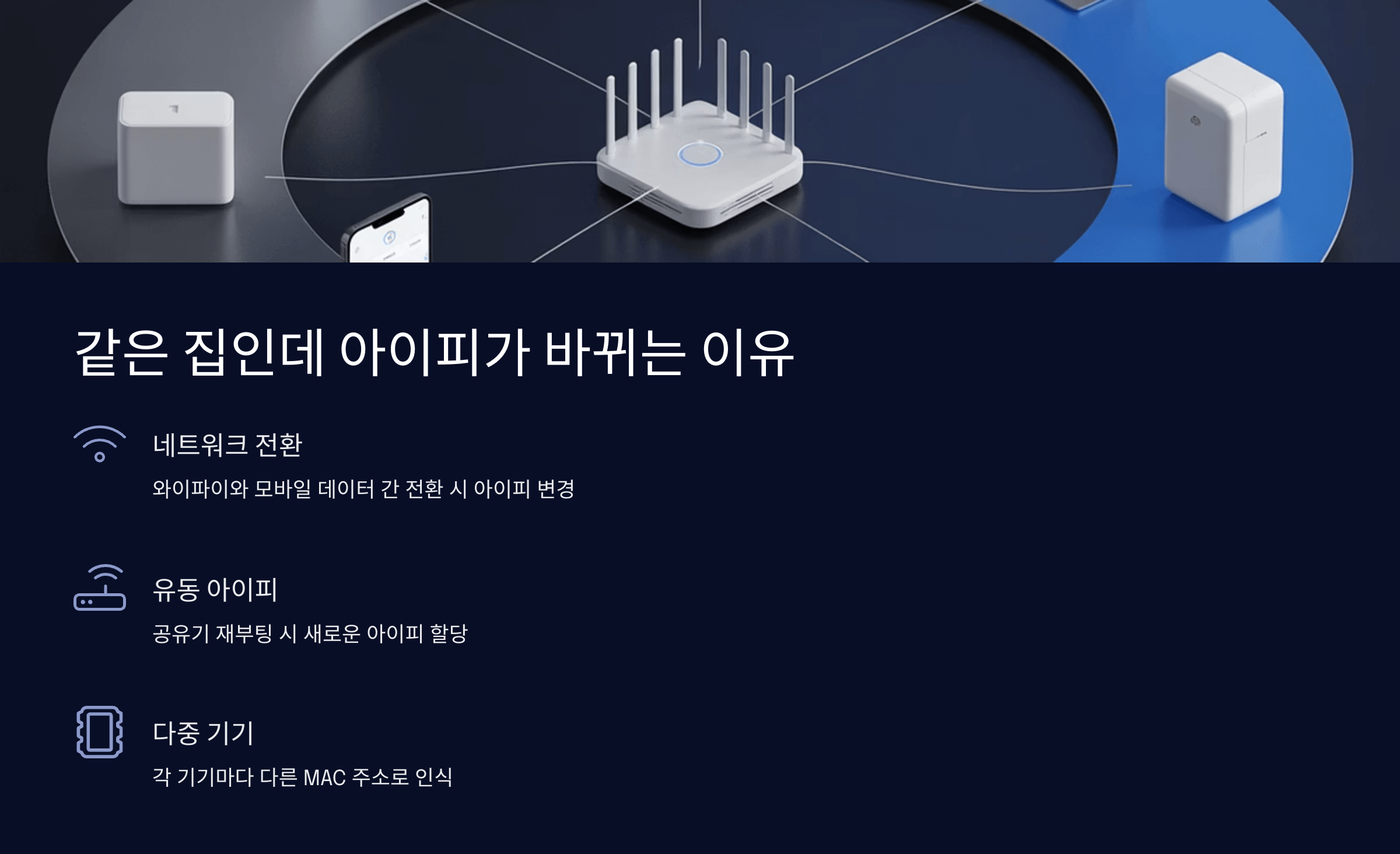 같은 집인데 아이피가 바뀌는 이유