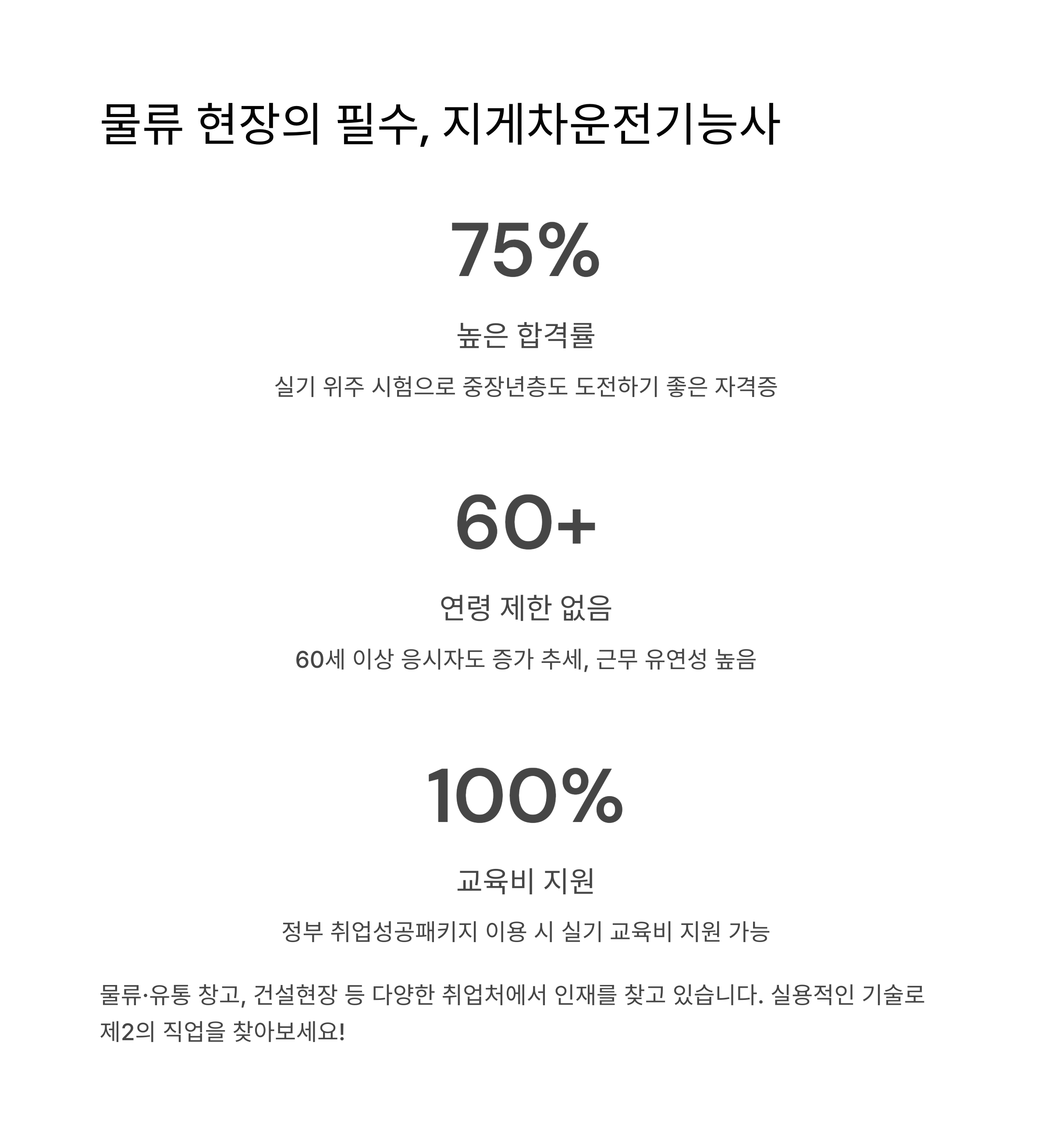 중년에게 딱! 지금 시작하면 좋은 자격증 TOP 7