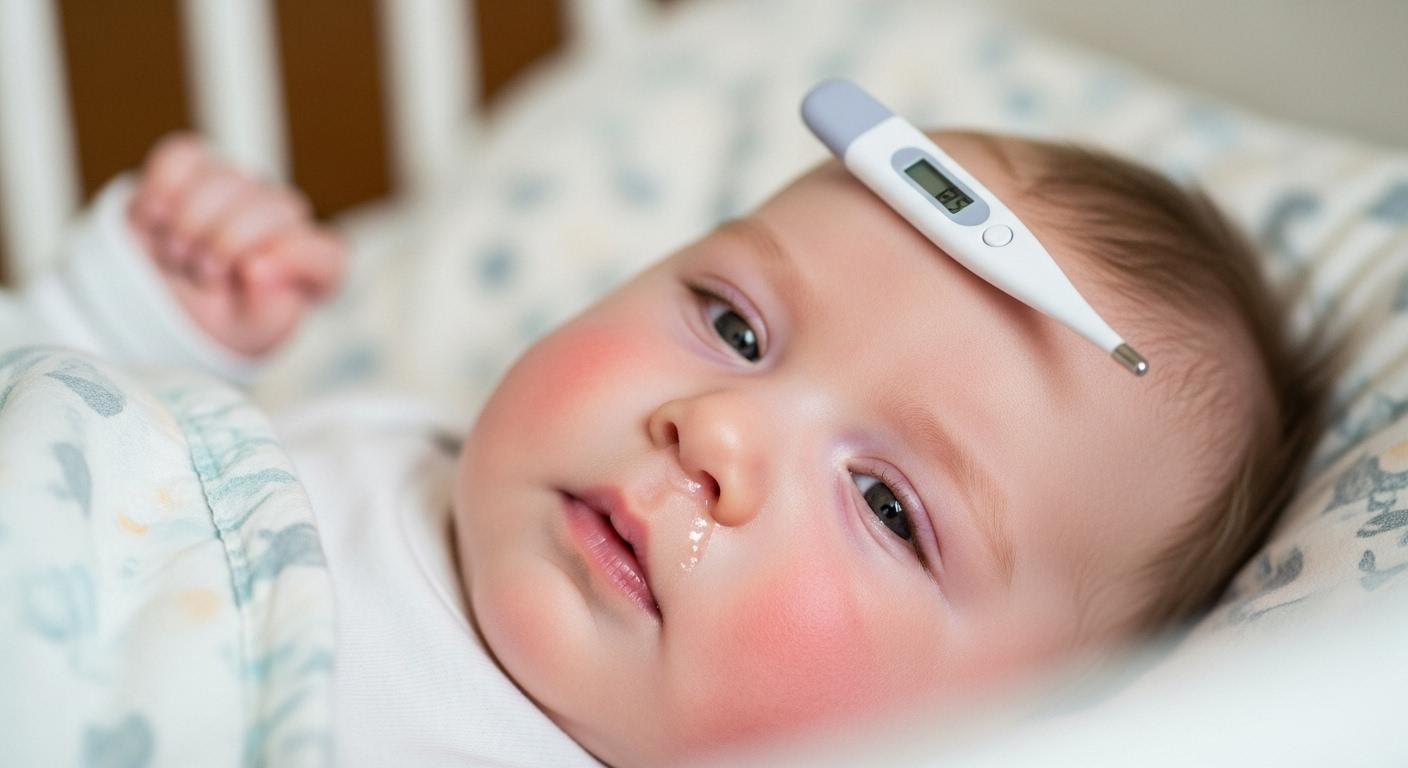 아기 독감 증상