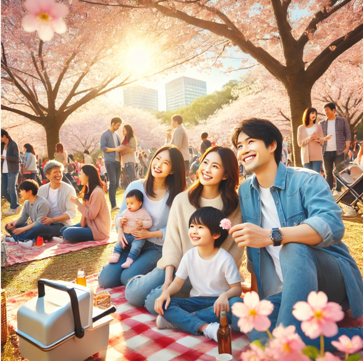 가족과 함께하는 봄꽃 여행