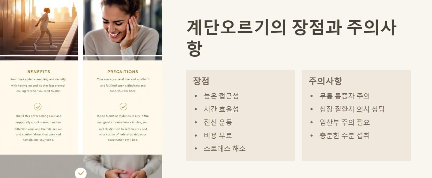 계단오르기 운동효과