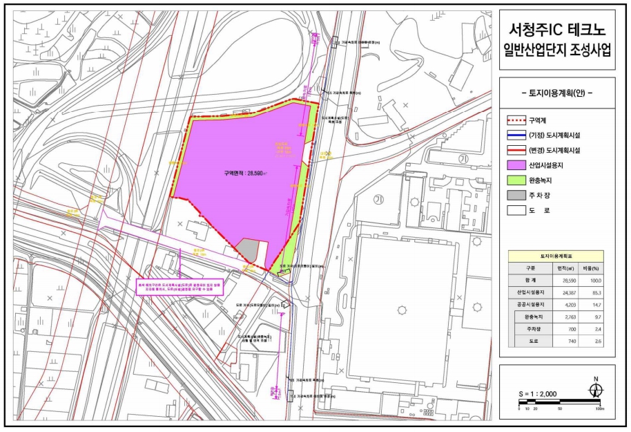 토지이용 구상(안)