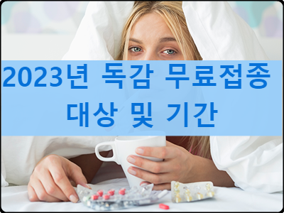 독감 무료접종 대상