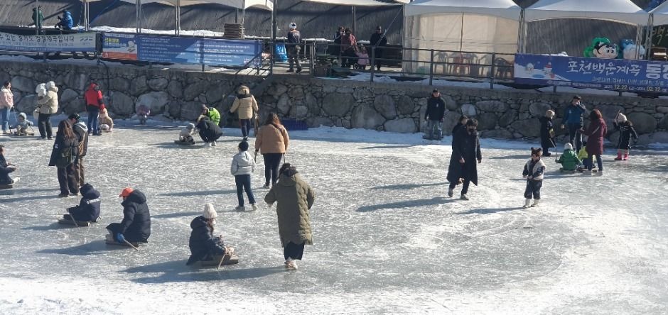 포천 백운계곡 동장군축제