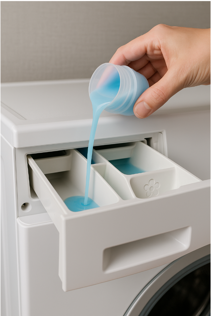 세탁기와 섬유유연제