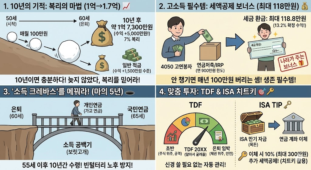 4050 중장년층 연금투자전략